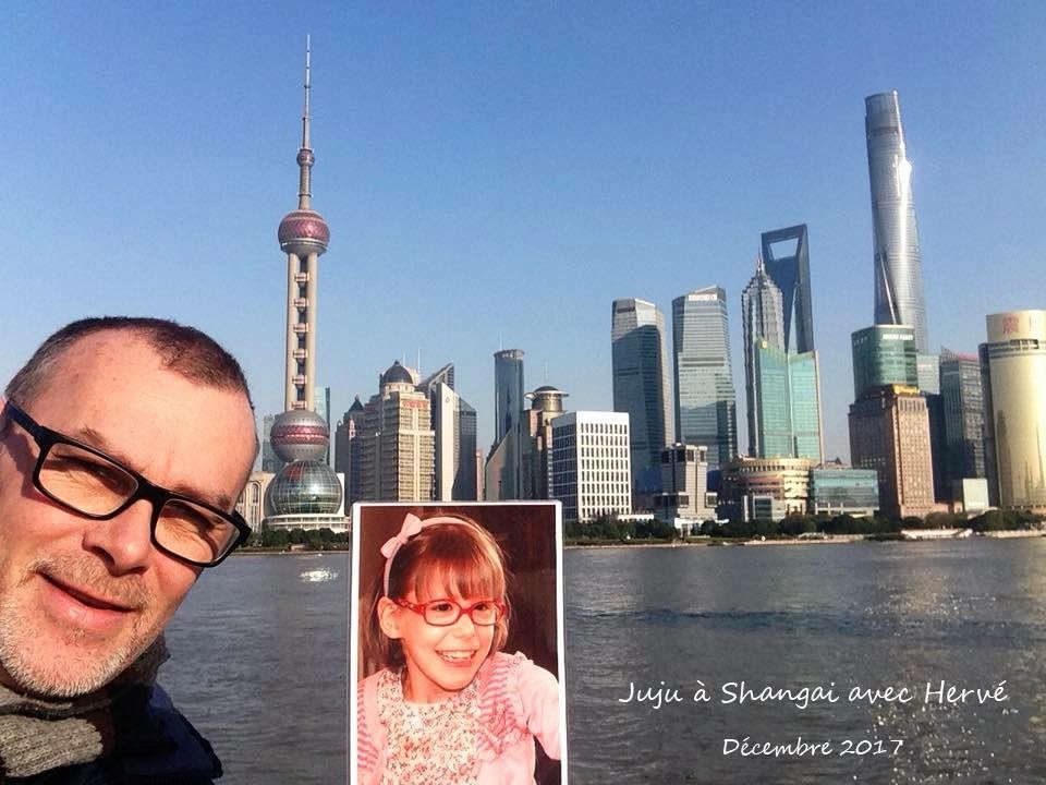 Juju à Shangai avec Hervé - Dec 2017